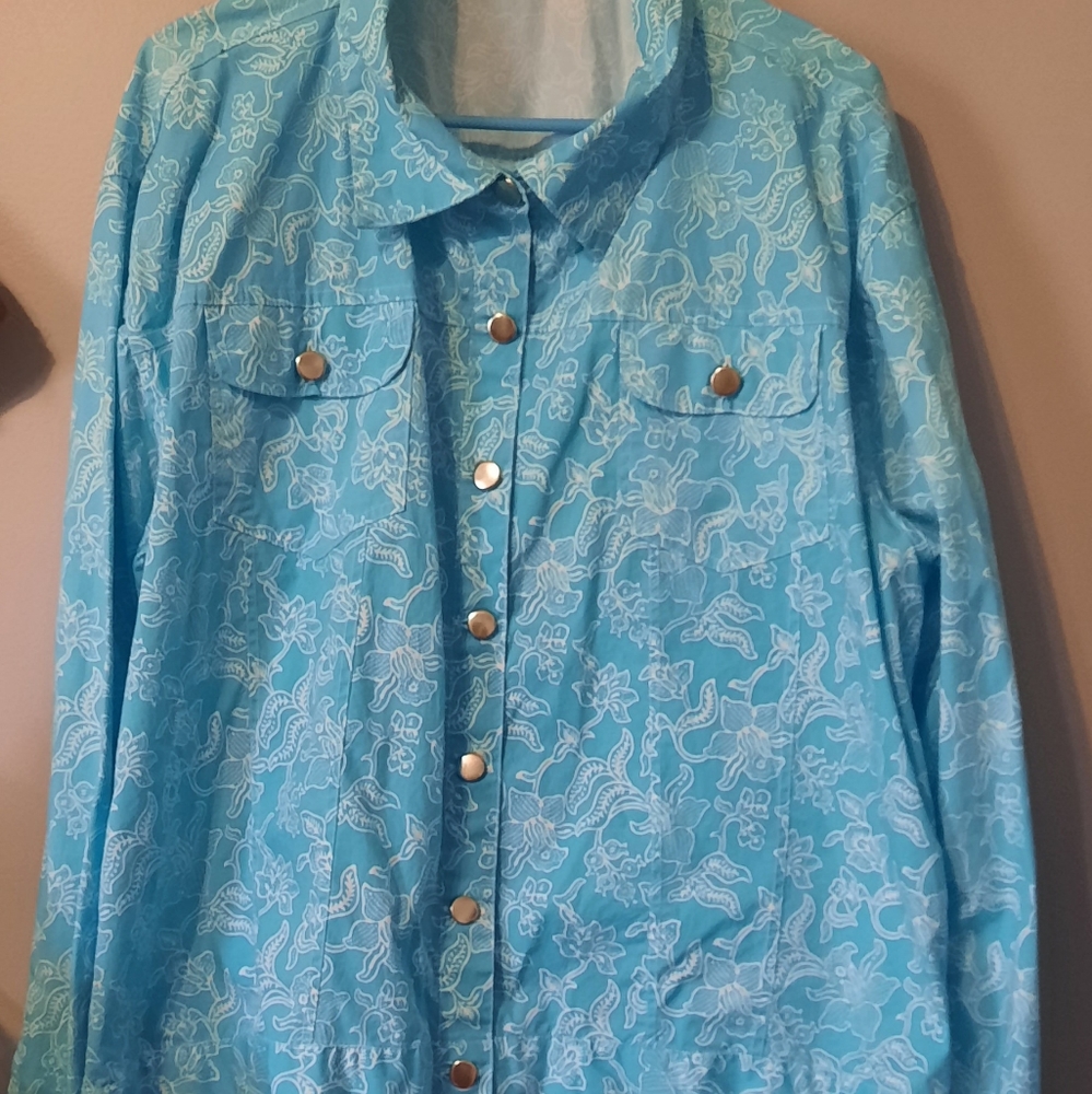 Margarita Button Up Jacket 2X
